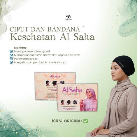 Al-Saha tudung/ciput kesehatan