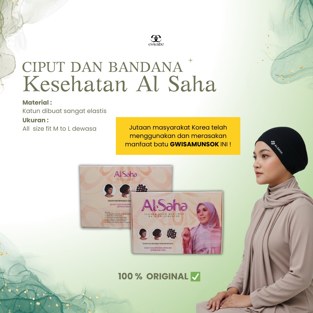 Al-Saha tudung/ciput kesehatan - Image 2