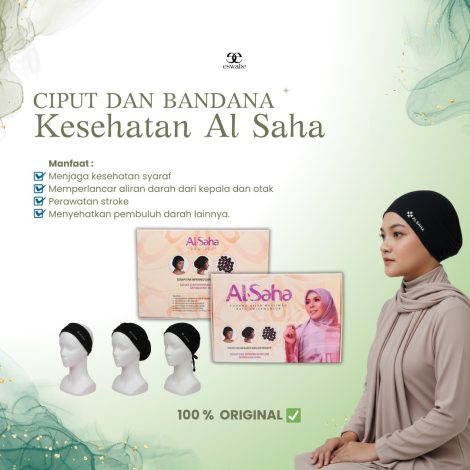Al-Saha tudung/ciput kesehatan