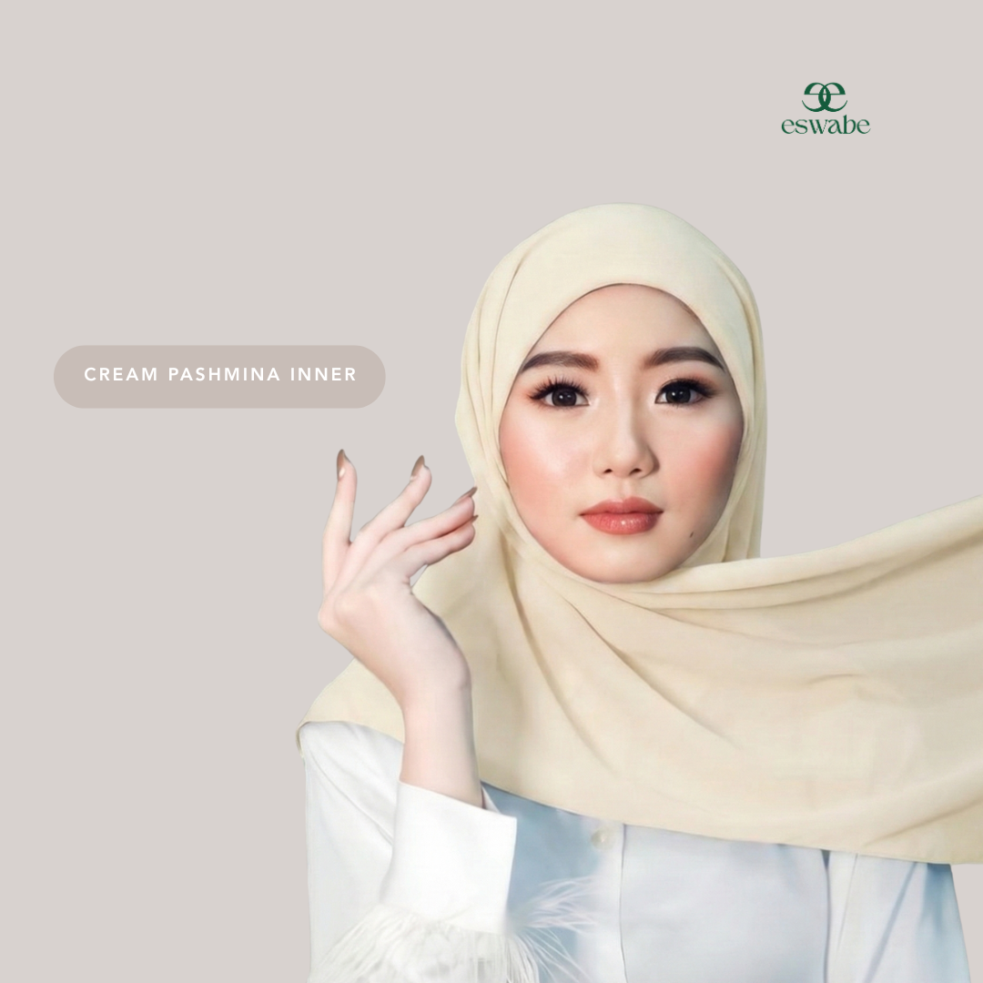 eswabe Pashmina Inner - Cream