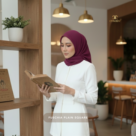 eswabe Plain Square - Fuschia