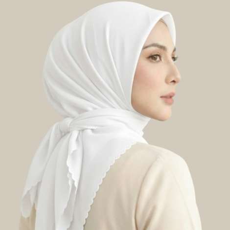 Voal Basic Square  - White