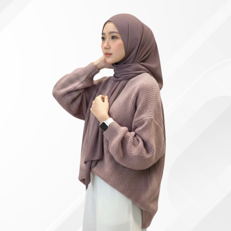 Viscose Pashmina - Wallnut